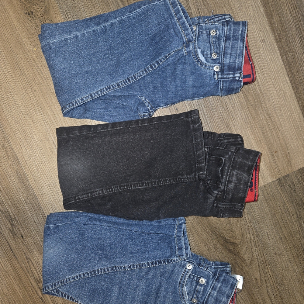 Levi's Kids Jeans - Blue And Black Size 5